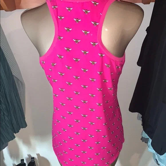 Banana Republic Fuchsia Patterned Tank Top - Picture 4 of 5